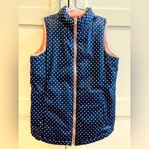 Gymboree reversible puffer vest size L (10-12)
